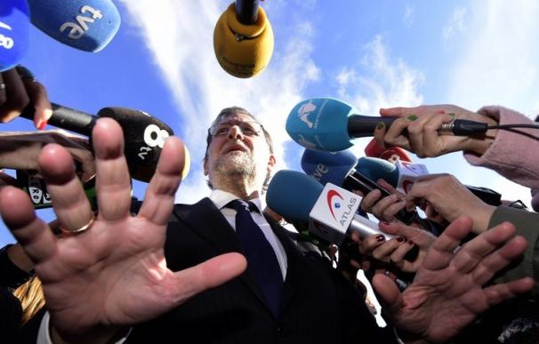 Mariano Rajoy llega al funeral por Rita Barberá en Valencia, el 24 de noviembre