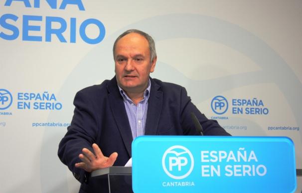 Javier Fernández, portavoz del PP en la Comisión Mixta para las Relaciones con el Tribunal de Cuentas