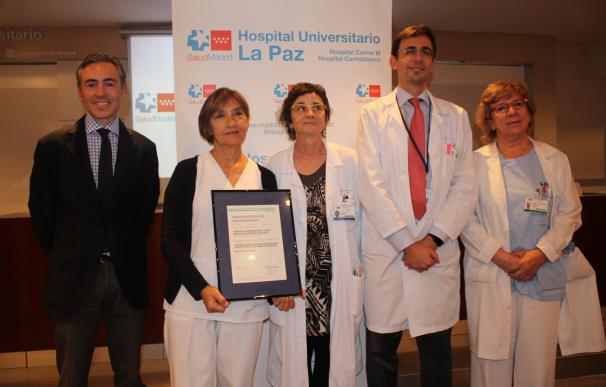 La Unidad de Diabetes del Hospital La Paz de Madrid recibe la certificación de excelencia del DNV GL-Business Assurance