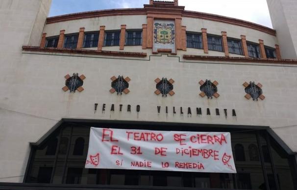 Trabajadores del Villamarta lamentan que no se aprueben los presupuestos que conlleva el cierre del teatro