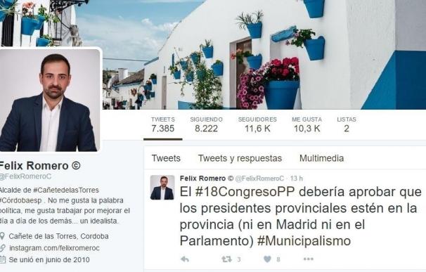 El alcalde de Cañete pide para el congreso del PP que los presidentes estén en su provincia