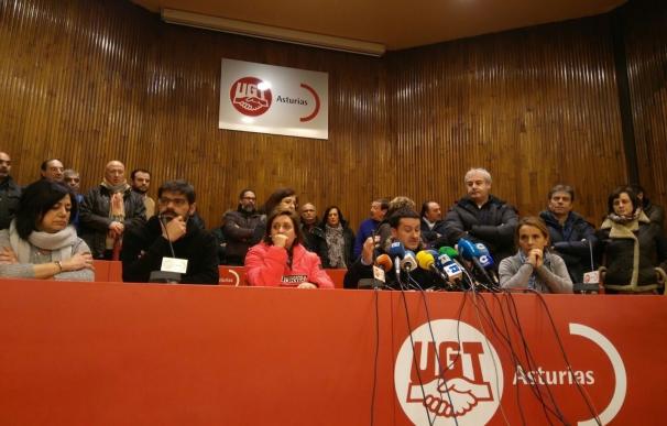 Fernández Lanero (UGT) lamenta el "daño irreparable" que ha provocado el registro