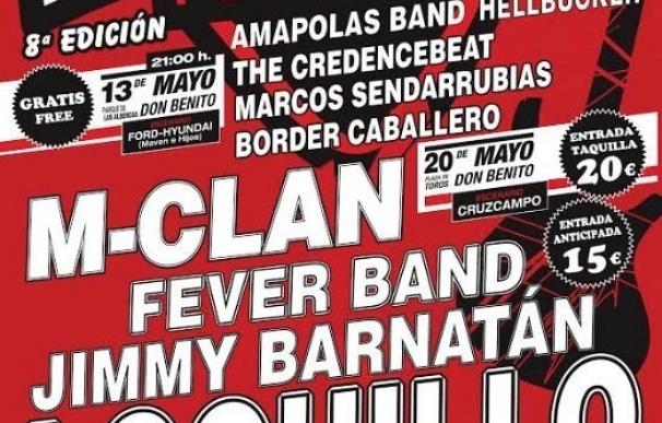 Loquillo, M Clan y Jimmy Barnatán actuarán en el Rock n' Blues Festival de Don Benito (Badajoz)