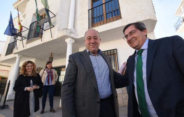 La Diputación eliminará puntos negros en la carretera de Lecrín a Saleres