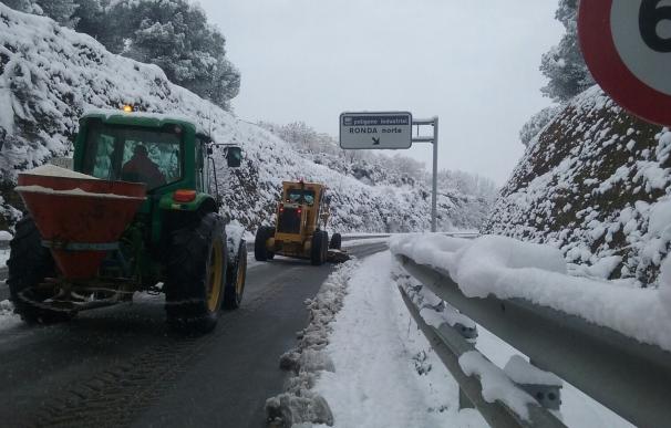 López dice que la Junta trabaja "en el proceso de normalización" de las carreteras afectadas por la nieve