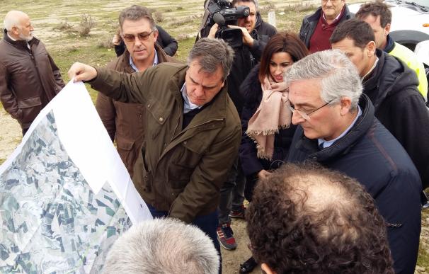 Olona cree que el Gobierno de Aragón debe impulsar la modernización de los regadíos de Bardenas