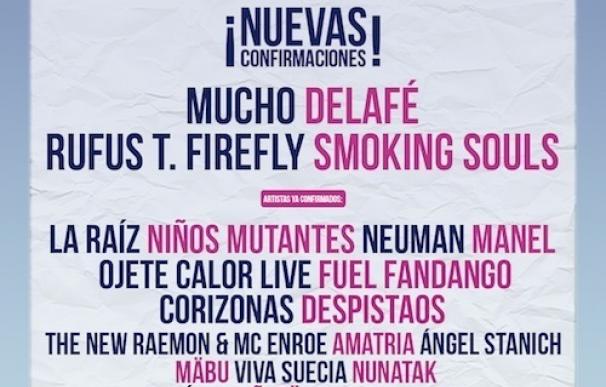 Mucho, Delafé, Rufus T. Firefly y Smoking Souls se incorporan al SanSan Festival 2017