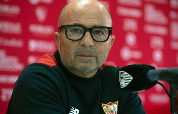 Sampaoli: "Quiero disfrutar el momento y no me ilusiono con nada que no sea el Sevilla"