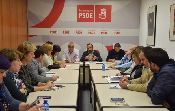 La Comisión Ejecutiva del PSOE de Cáceres respalda a Vara en sus exigencia al Gobierno para que "escuche a Extremadura"