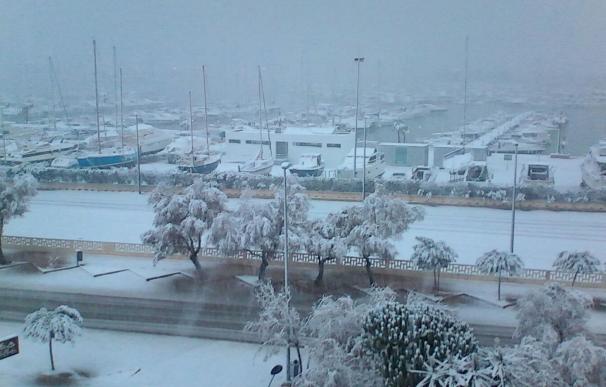 El CCE decreta emergencia por nevadas en dos comarcas de Valencia y tres de Alicante