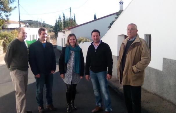 Diputación invierte 200.000 euros en mejorar diversos accesos de comunicación en Higuera de la Sierra