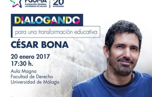 La Fguma pone en marcha el proyecto 'Dialogando' que traerá a Málaga al profesor César Bona
