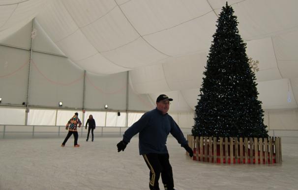 La plaza de la Catedral de Oviedo albergará dos pistas de hielo estas navidades