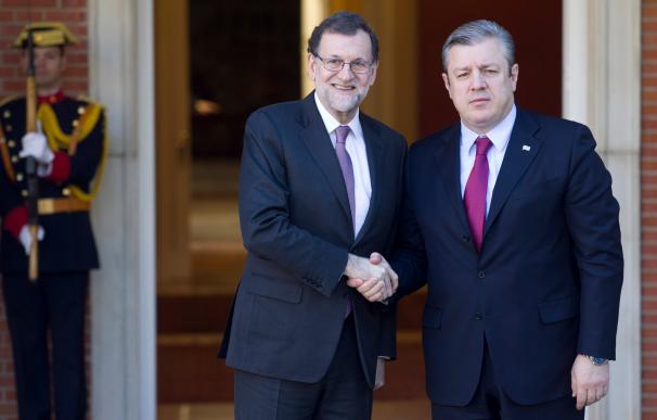 Rajoy recibe al primer ministro de Georgia en medio del interés creciente de la empresa española por el Cáucaso