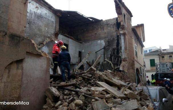Se derrumba una casa en Porreres sin dejar víctimas