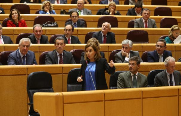Santamaría expondrá el martes en el Senado el acuerdo para reformar la financiación de la Conferencia de Presidentes