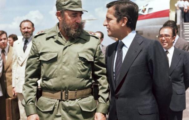 González, Fraga, Don Juan Carlos... los amigos de Fidel Castro en España