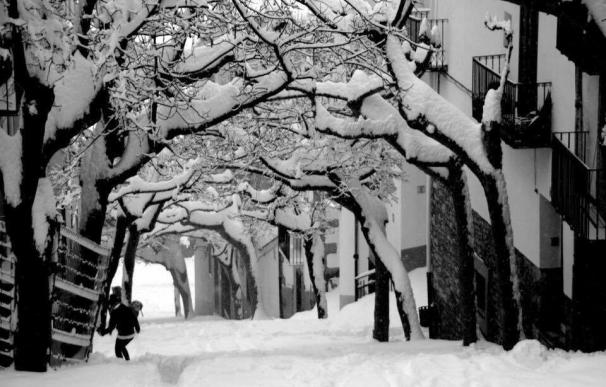 La nevada de Morella, la más intensa del último siglo junto con la de diciembre de 1964