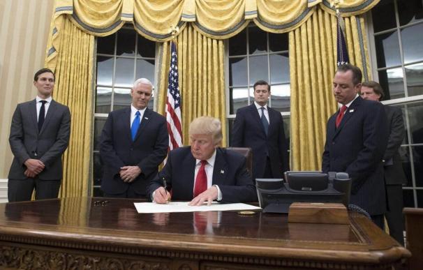 Los cambios de Trump para que el despacho oval se parezca a Donald