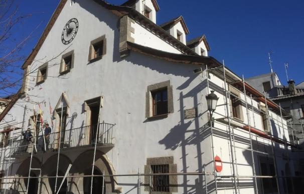 Comienzan las obras de rehabilitación del Ayuntamiento de Biescas