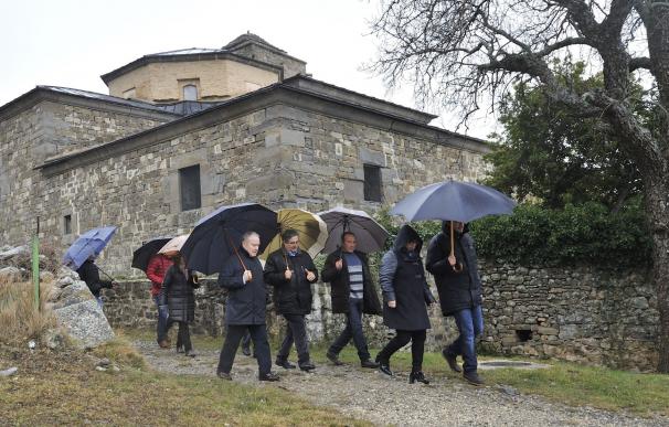 La Diputación Provincial de Huesca seguirá con la mejora de los accesos al Monasterio de San Victorián
