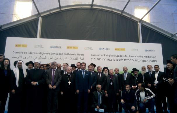 Líderes religiosos de Oriente Medio piden en Madrid una paz digna para israelíes y palestinos