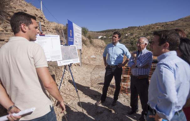 Diputación aprueba un proyecto para garantizar el suministro de agua entre Pulpí y Las Canalejas