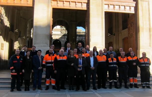 Diputación suscribe con once ayuntamientos convenios para mejorar el equipamiento de Protección Civil