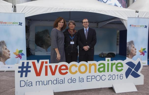Sevilla acoge la campaña 'Vive con Aire' para concienciar sobre la EPOC, que afecta a más de 400.000 andaluces