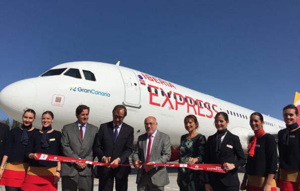 La compañía Iberia Express aumenta un 11% el número de asientos entre Gran Canaria y Madrid