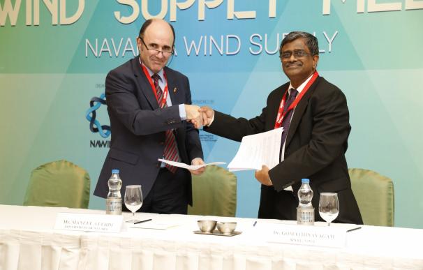 La misión del sector eólico navarro en India alcanza los primeros acuerdos técnicos y comerciales