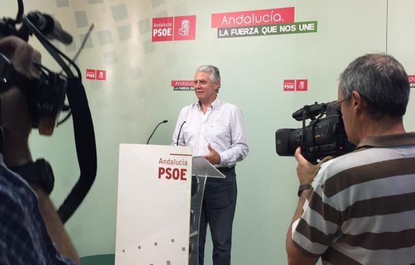 Menacho (PSOE-A) pide celeridad a la justicia en el caso ERE para que pueda demostrarse "la honradez" de Chaves y Griñán