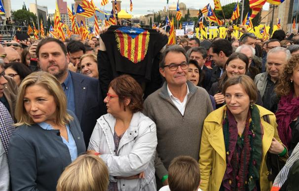 Artur Mas: "Nos dejaremos la piel al servicio del país, la libertad y el progreso"