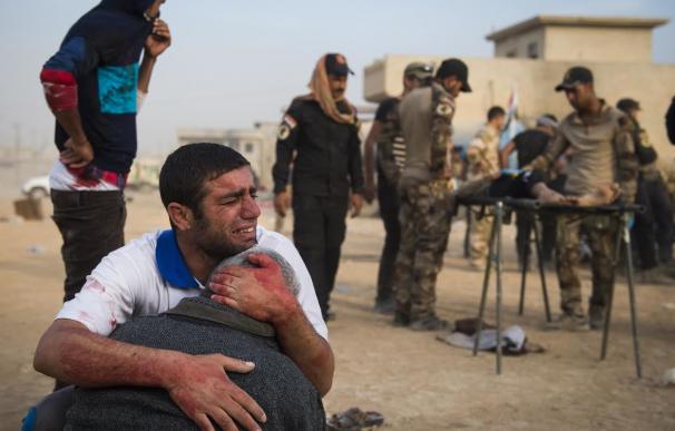 Las 'guerra sucia' del EI en su defensa de Mosul: Un infierno de sangre y muerte