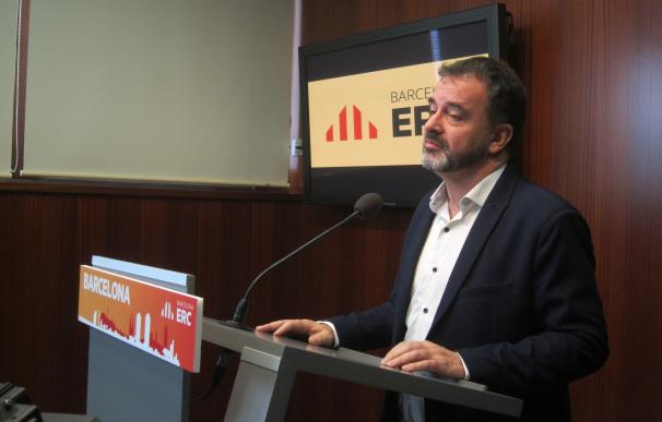 Bosch afirma que ERC votará contra los Presupuestos de Barcelona: "Colau nos obliga"