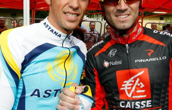Valverde ganó su pulso particular a Contador en el Criterium Ciudad de Alcobendas