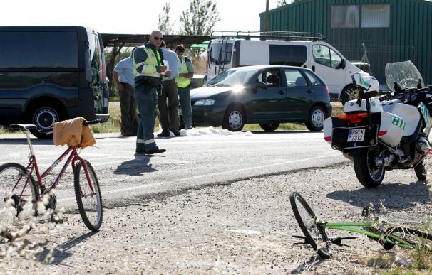 Los accidentes mortales en carretera con bicicleta se redujeron más de un 40 por ciento