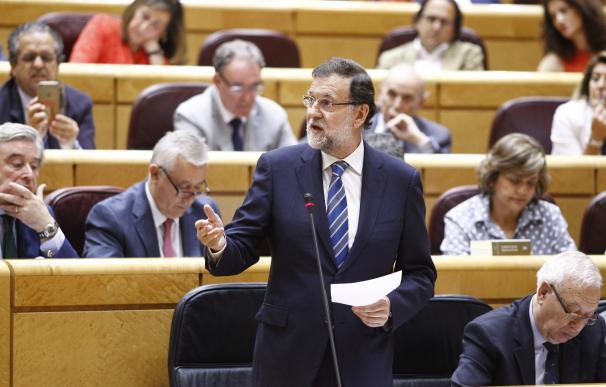 El Senado celebrará el día 22 la primera sesión de control al nuevo Gobierno, en la que podría estrenarse Rajoy