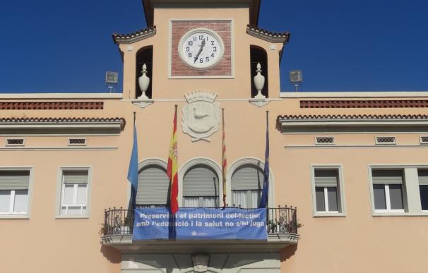 Santa Coloma de Gramenet (Barcelona) asegura que no arrió su bandera de España