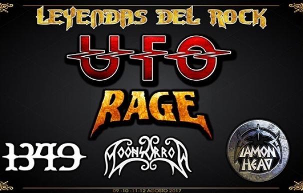 El Leyendas del Rock 2017 incorpora a UFO, Diamond Head y Rage