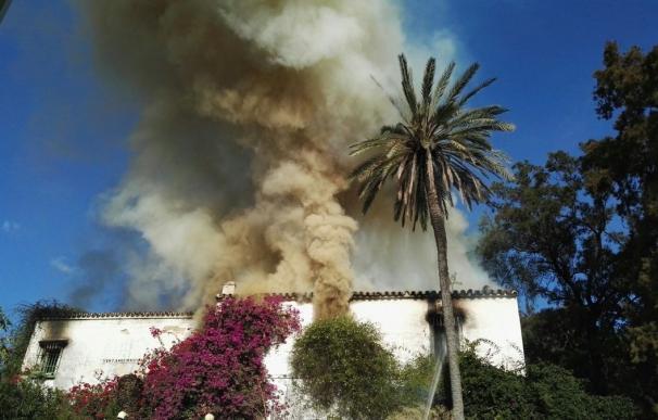 Sofocado un incendio declarado en una antigua hacienda de San Juan
