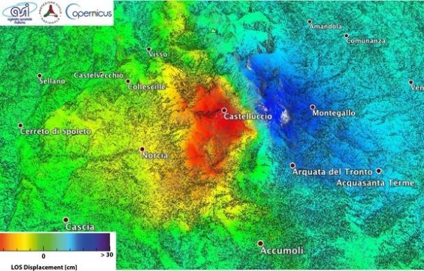 El terremoto de Italia movió el suelo hasta 70 centímetros