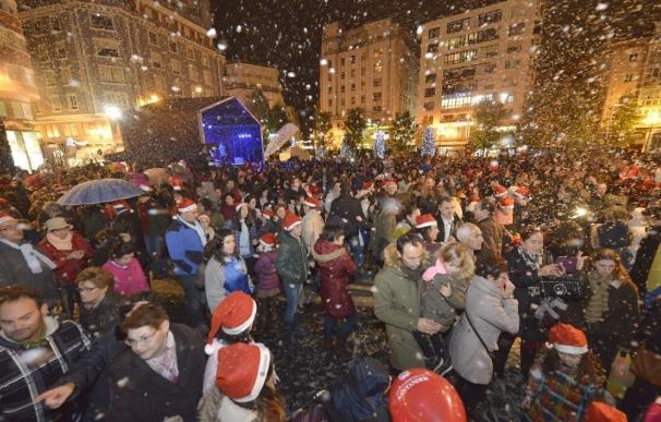 Santander se iluminará el 2 de diciembre con más de 400.000 bombillas para recibir la Navidad