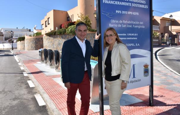 La Diputación invierte un millón de euros en la remodelación integral de la barriada de San José de Fuengirola