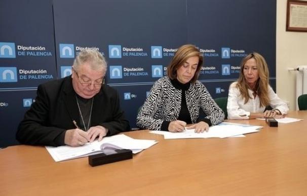 Diputación de Palencia y Obispado han restaurado 74 piezas de arte de 41 municipios en dos años