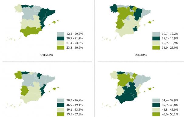 El mapa de la obesidad en España: las 12 preguntas y respuestas que debe saber