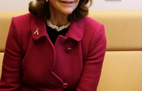 La reina Silvia de Suecia celebra en la ONU los 10 años de su fundación por la infancia