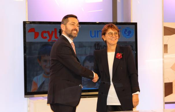 Unicef y RTVCyL se unen para desarrollar la campaña de otoño bajo el lema 'Uno más uno, es mucho más'