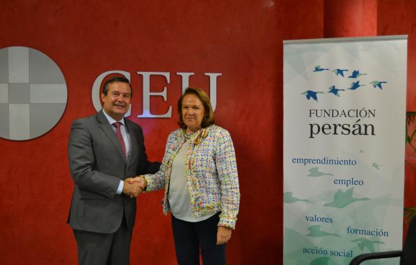 Fundaciones Persán y San Pablo CEU crean becas para la formación como docentes de alumnos de "excelencia"