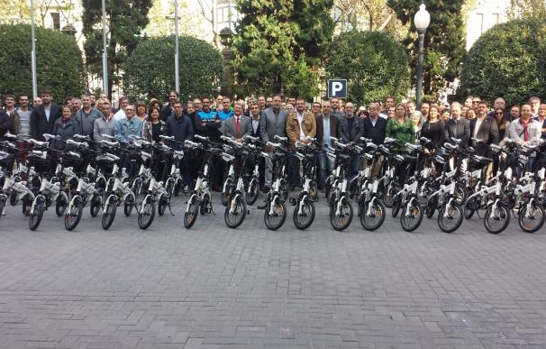 La Diputació de Barcelona cede 202 bicicletas eléctricas a municipios y entidades locales